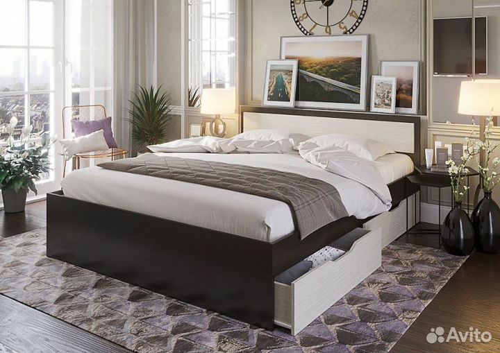 Кровать Гармония с ящиками