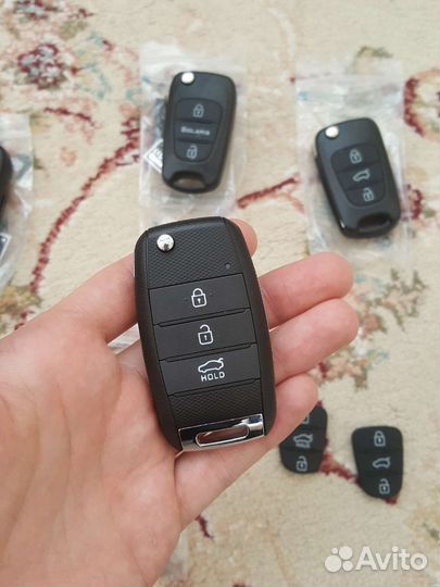 Корпус ключей Kia Rio 3, 4, Hyundai