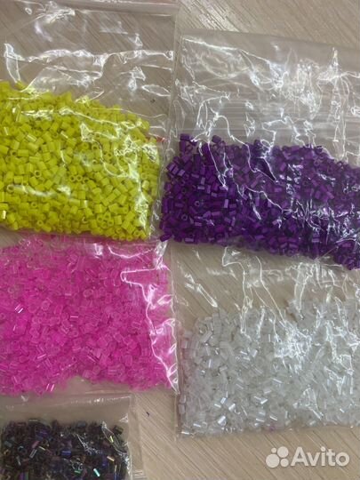 Бисер стеклярус