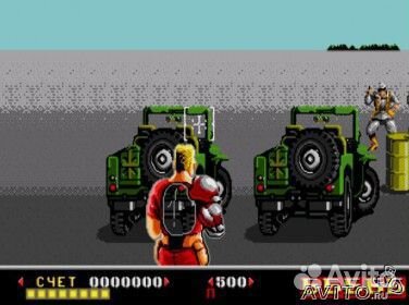 Dynamite Duke игра для Сега (16 бит)