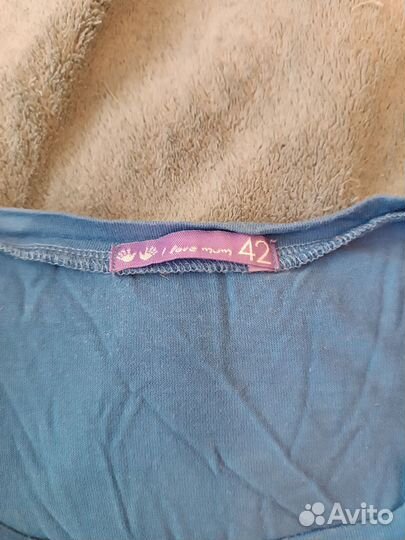 Футболка для беременных и кормящих 42 44