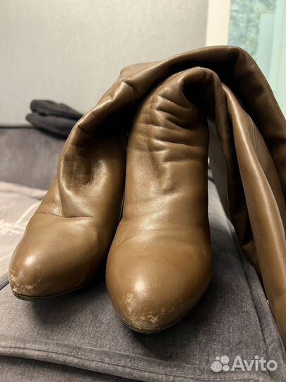 Сапоги зимние женские 39 бу Ботфорты