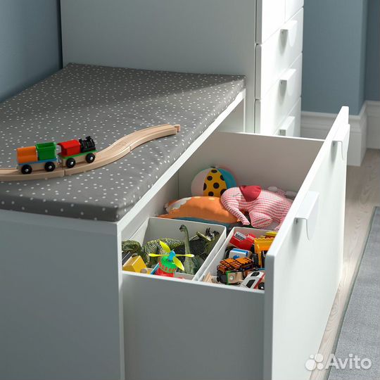 Новые ящики для игрушек Смостад & Стува IKEA