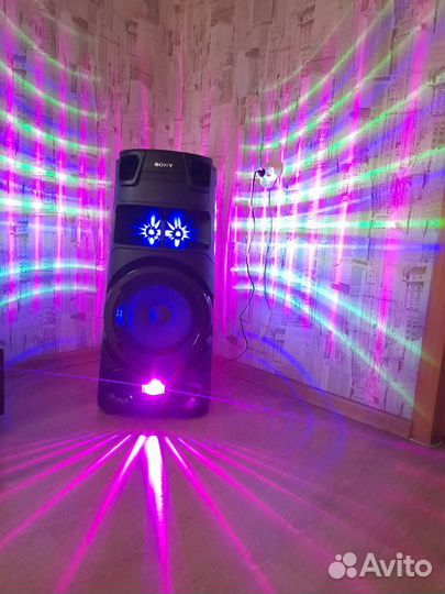 Мощная Sony mhc v73d, PartyBox