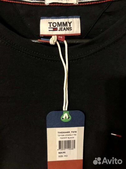 Tommy hilfiger лонгслив