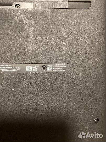 Ноутбук hp