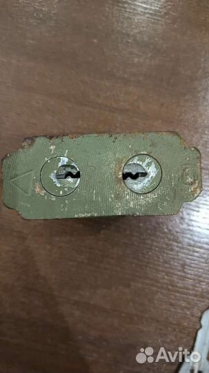 Замок СССР навесной с клеймом ата