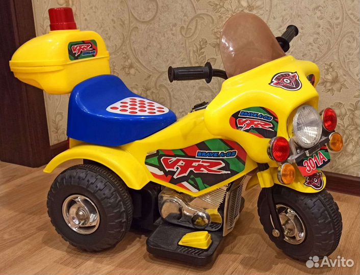 Детский мотоцикл на аккумуляторе