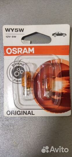 Автомобильные лампы osram WY5W