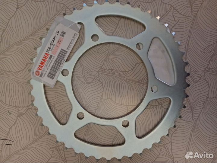 Задняя звездочка для yamaha YZF R6 2006-20 г 45T