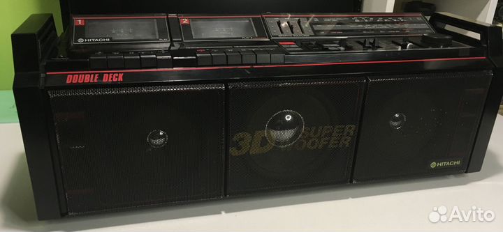 Кассетный магнитофон Hitachi TRK-3D8E