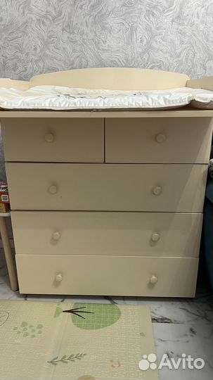 Комод детский с пеленальным столиком