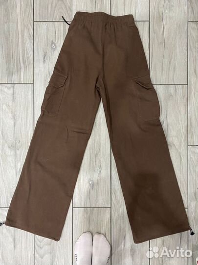 Широкие карго брюки