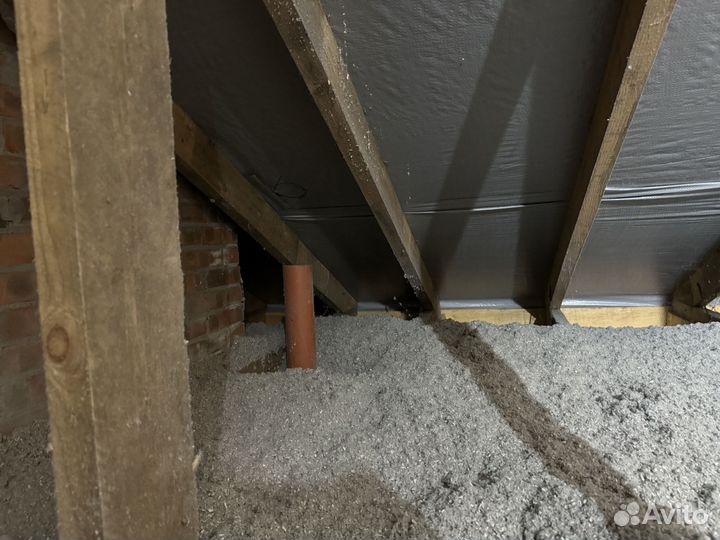 Утеплитель дома эковата