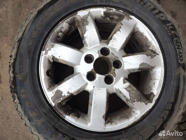 Колеса Honda CRV R17 Goodyear Оригинал Зимние