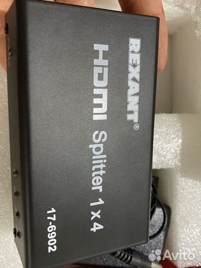 Делитель hdmi rexant