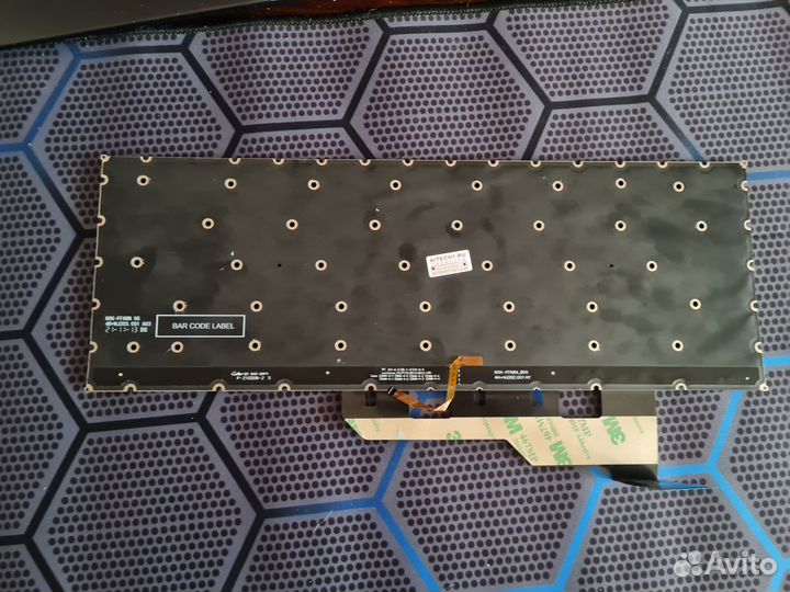 Клавиатура для MSI Prestige 15 A11 A12