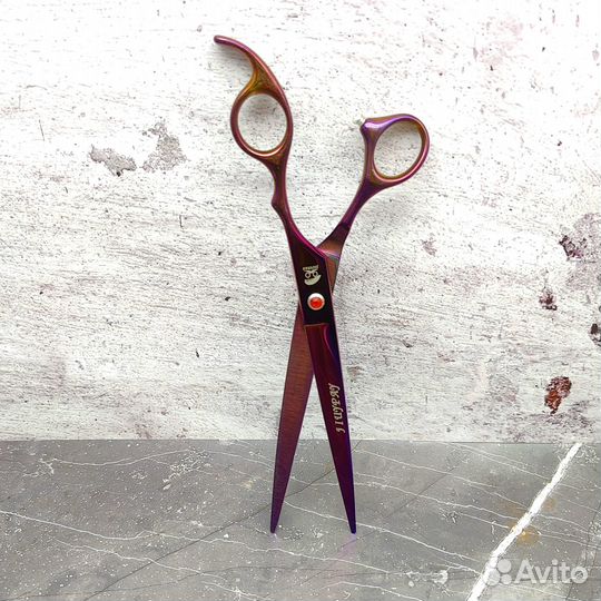 Проф. прямые ножницы для стрижки животных 8*