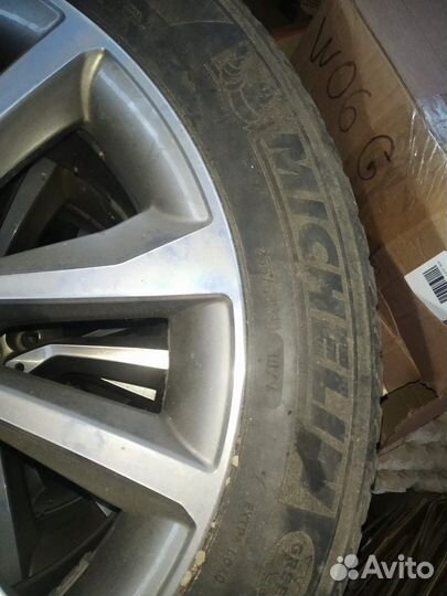 R19 Michelin MXE Green 255/50, PCD 5x120 DIA 74.1