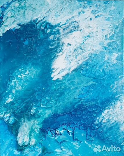 Картина акрилом на холсте