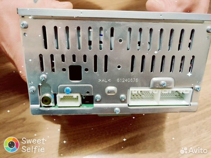 Штатная автомагнитола на KIA sorento