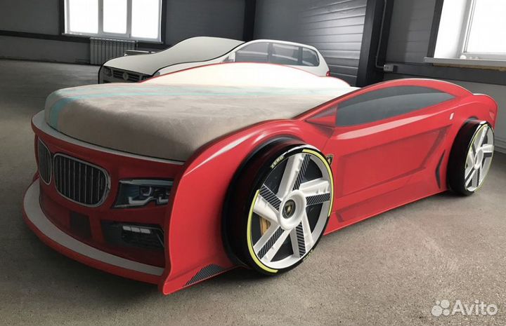Кровать машинка BMW в наличии с доставкой