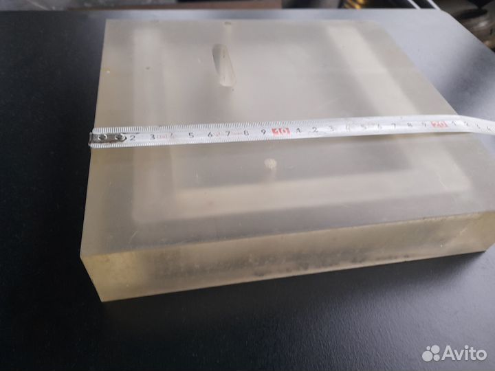 Оргстекло, плексиглас. 220х200х44мм