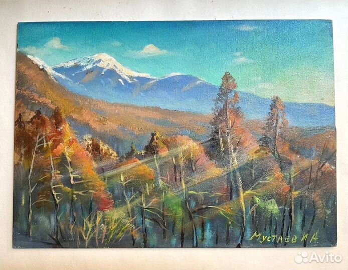 Горный пейзаж (роза хутор горы)