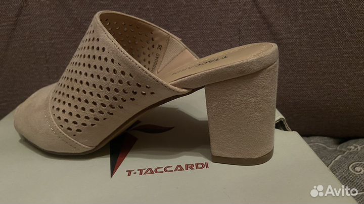 Туфли (сабо) женские из микрофибры, 38 размер