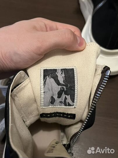 Rick Owens Jumbo Ramones оригинал