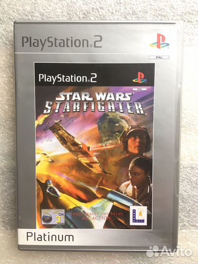 Star Wars: Starfighter (Platinum) (PS2)