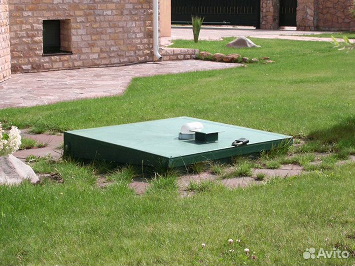 Септик эко Биодека 8 с переливом