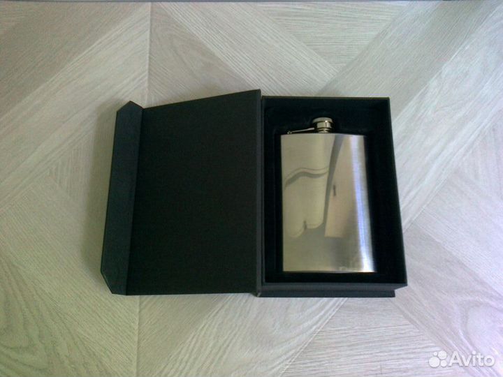Фляжка из нержавейки для спиртного