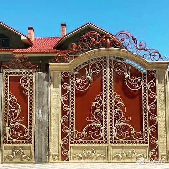 Кованые ворота