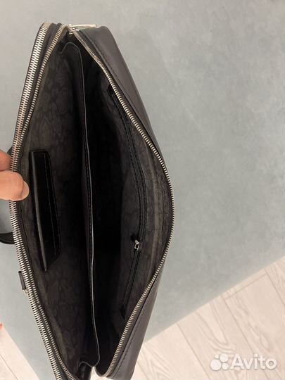 Мужской кожаный портфель