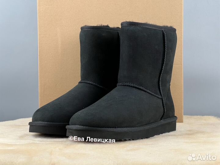 Угги мужские Ugg Mens Classic Short II Black