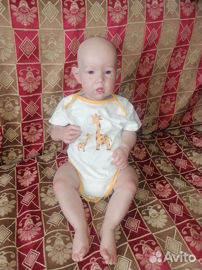 Кукла реборн мальчик лиам