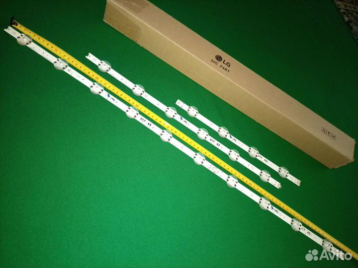 Led подсветки на LG 43UJ675V. LG 43 