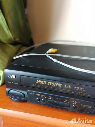 Видеомагнитофон jvc multi system и телевизор