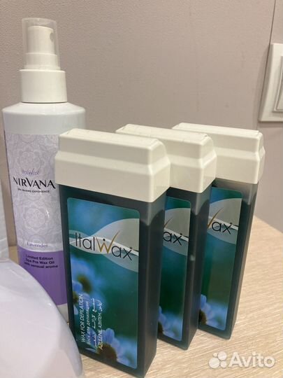 Набор для восковой депиляции новый