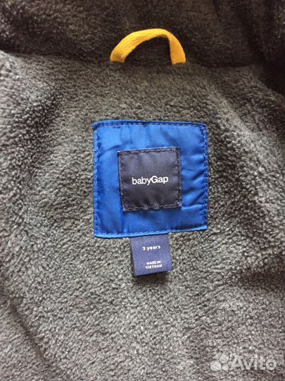 Пуховик Gap рост 98-104