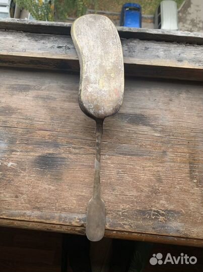 Лопатка для торта старинная серебрение