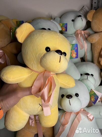 Игрушка плюшевый медведь новый