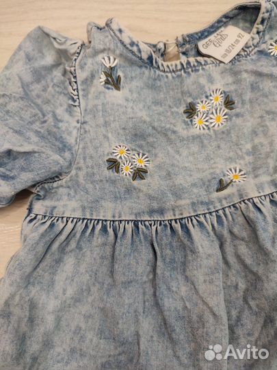 Платье джинсовое