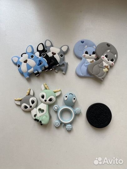 Грызунки и силиконовая фурнитура