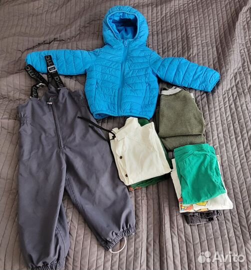 Детские вещи пакетом на мальчика 98 zara 12вещей