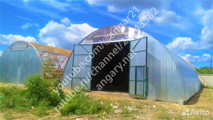 Ангар под ключ 1029,6 м2