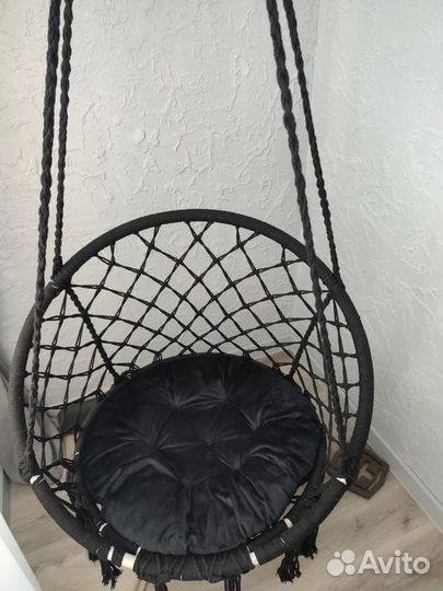 Подвесное кресло качели кокон