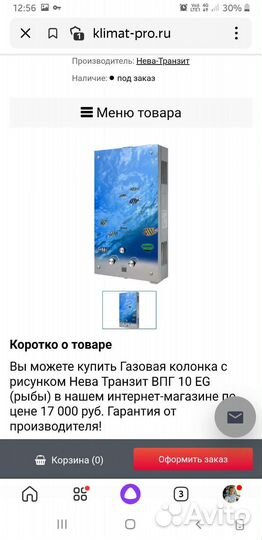 Газовая колонка