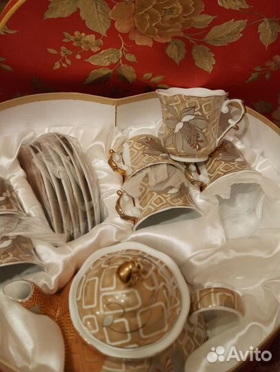 Чайный сервиз 6 персон.Новый